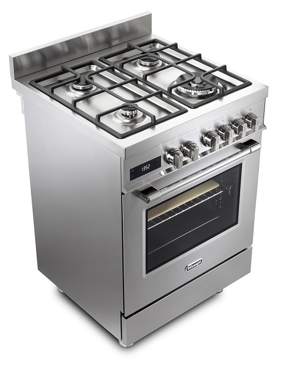 Комбинированная газовая плита De'Longhi PRO 66 MXL PZ